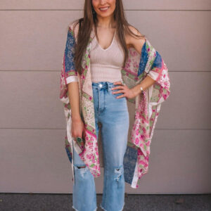 Bohemian Burnout Velvet Kimono