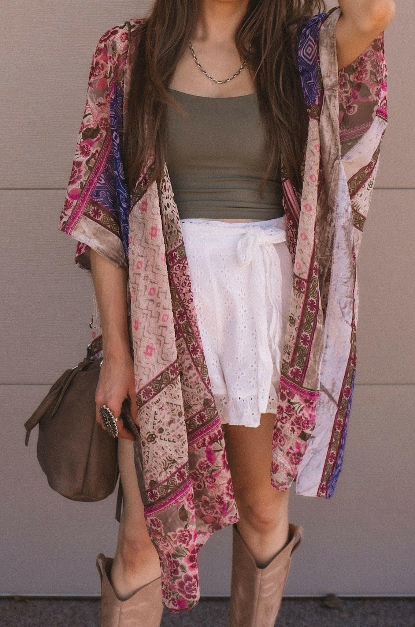 Bohemian Burnout Velvet Kimono - Image 36