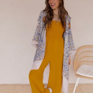 Touch of Morocco Tapestry Tassel Kimono