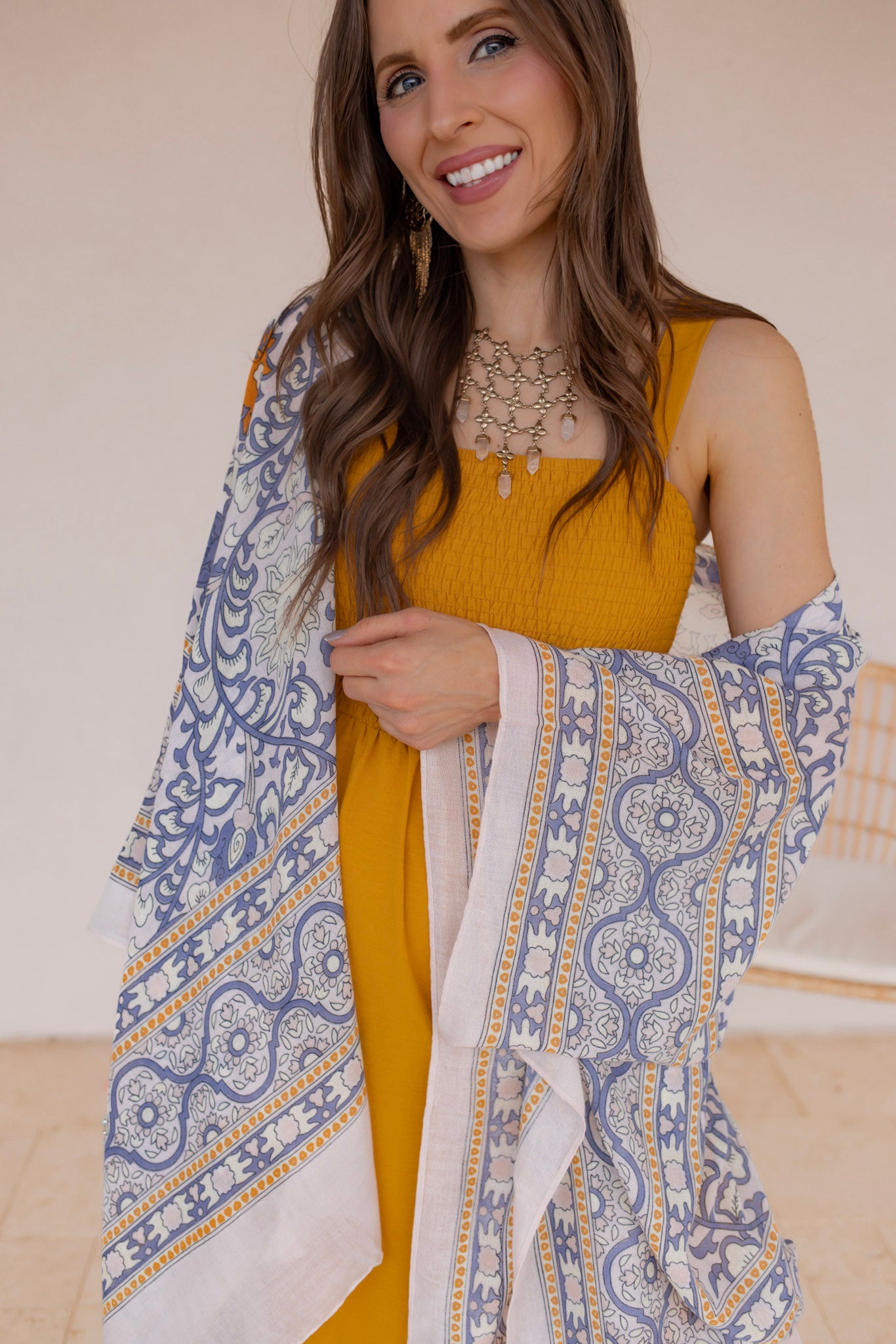 Touch of Morocco Tapestry Tassel Kimono - Image 8