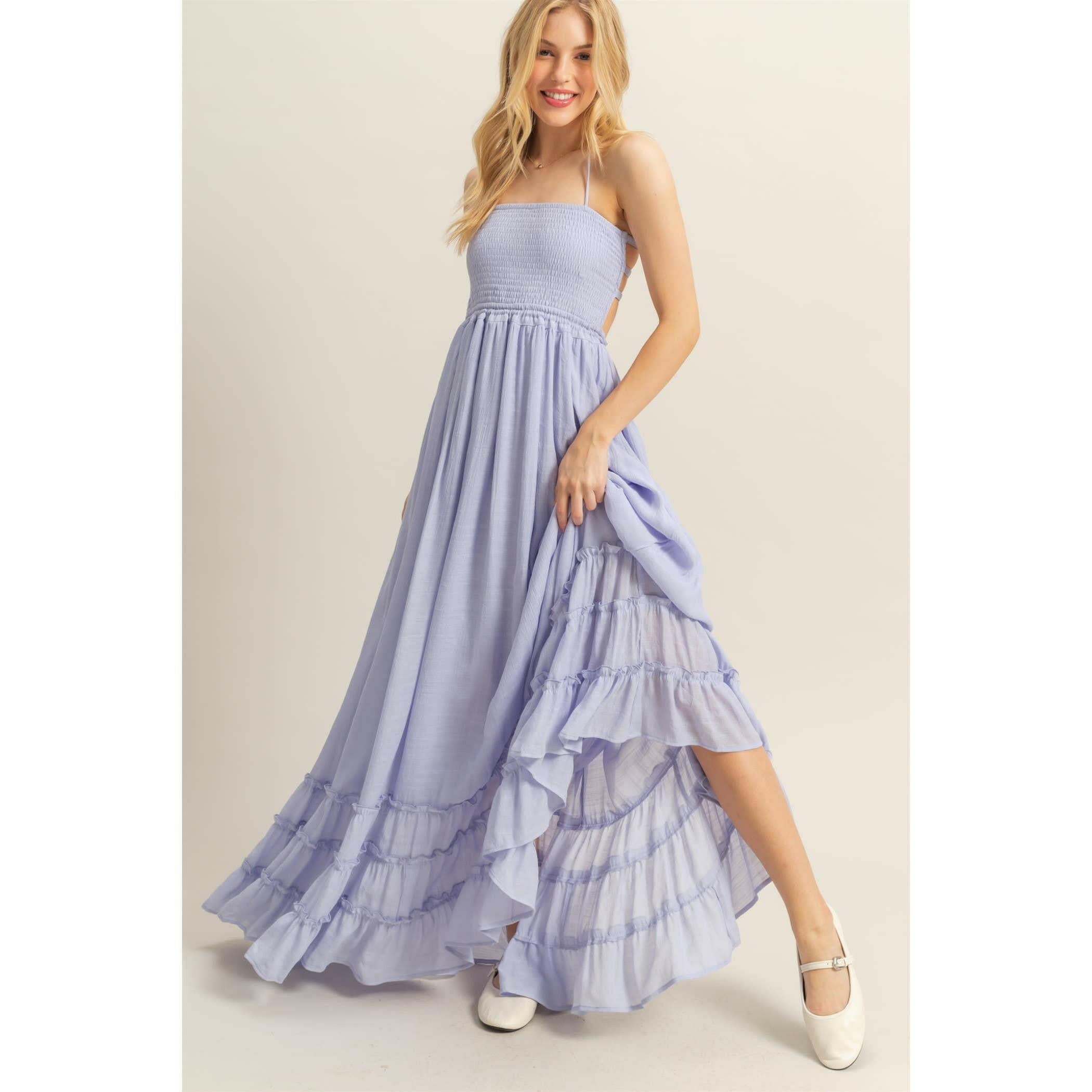 Tiered Ruffle Maxi Dress - Image 2