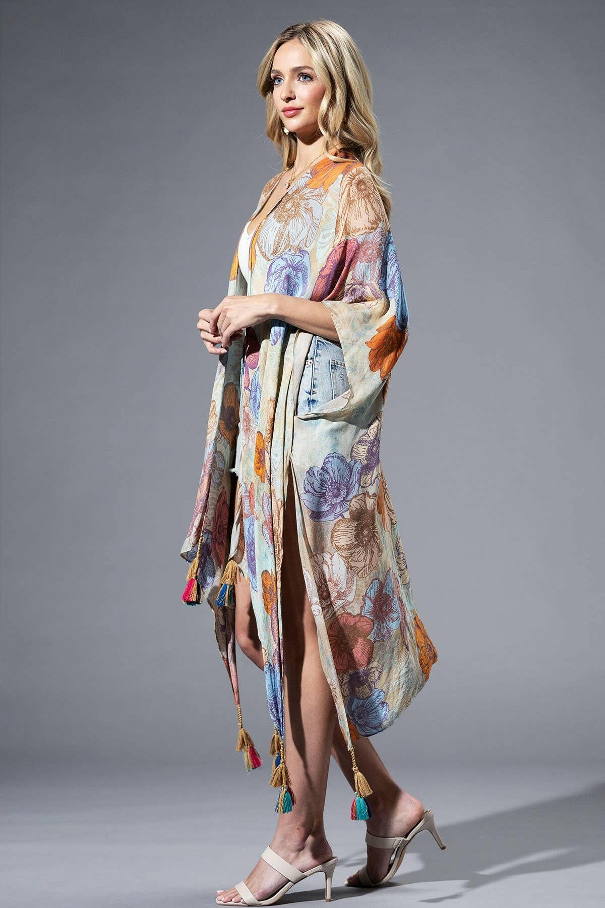 Blooming Field Kimono - Image 4
