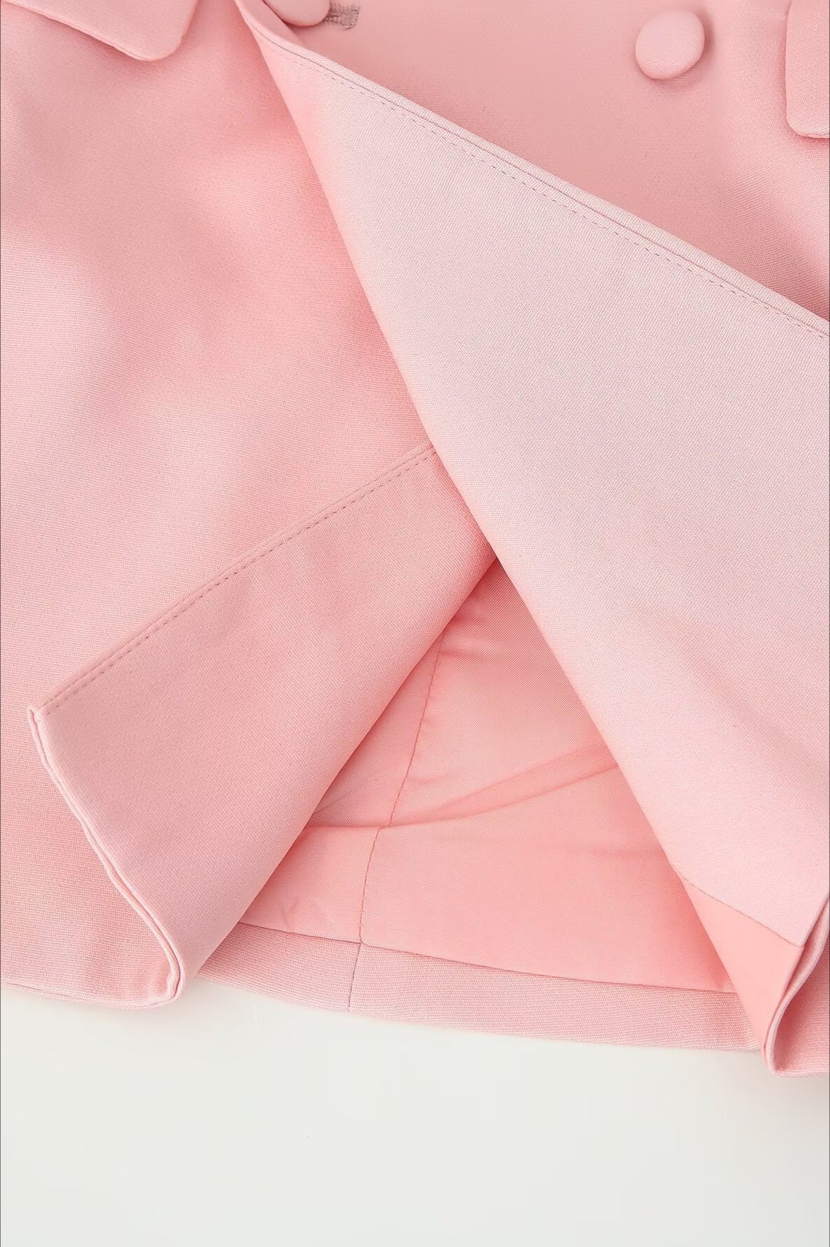 Pink Buttoned Blazer - Image 9
