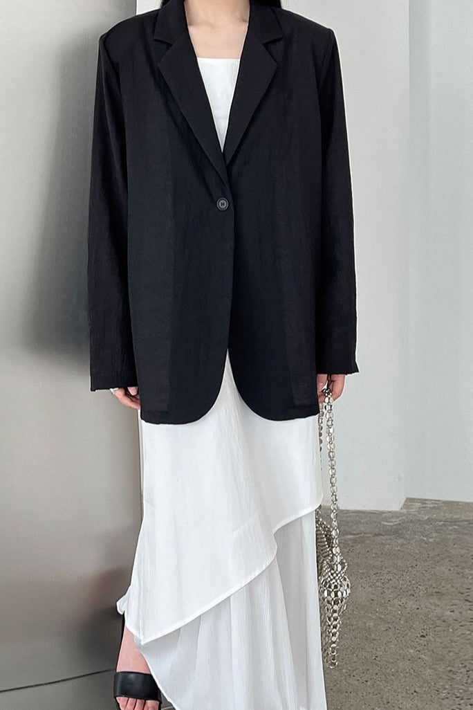 Lightweight Linen-Look Blazer - Image 11