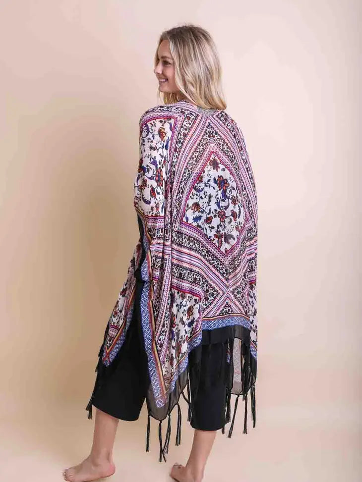 Bohemian Diamond Tassel Kimono - Image 16