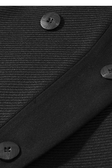 Double Breasted Wool Blend Blazer - Image 6