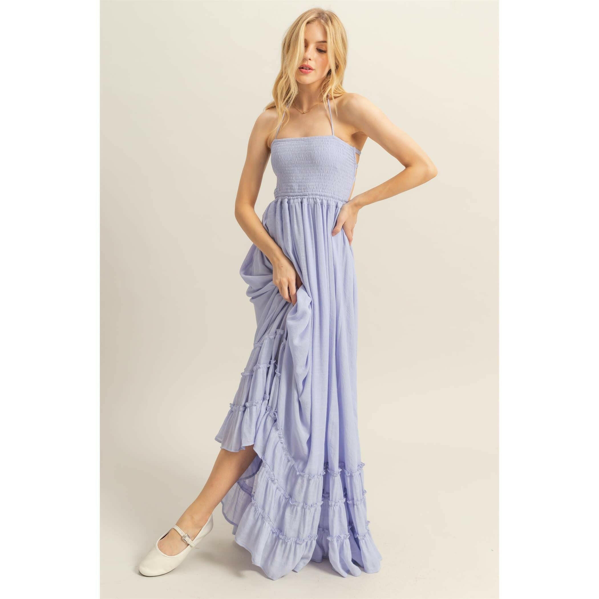 Tiered Ruffle Maxi Dress - Image 9