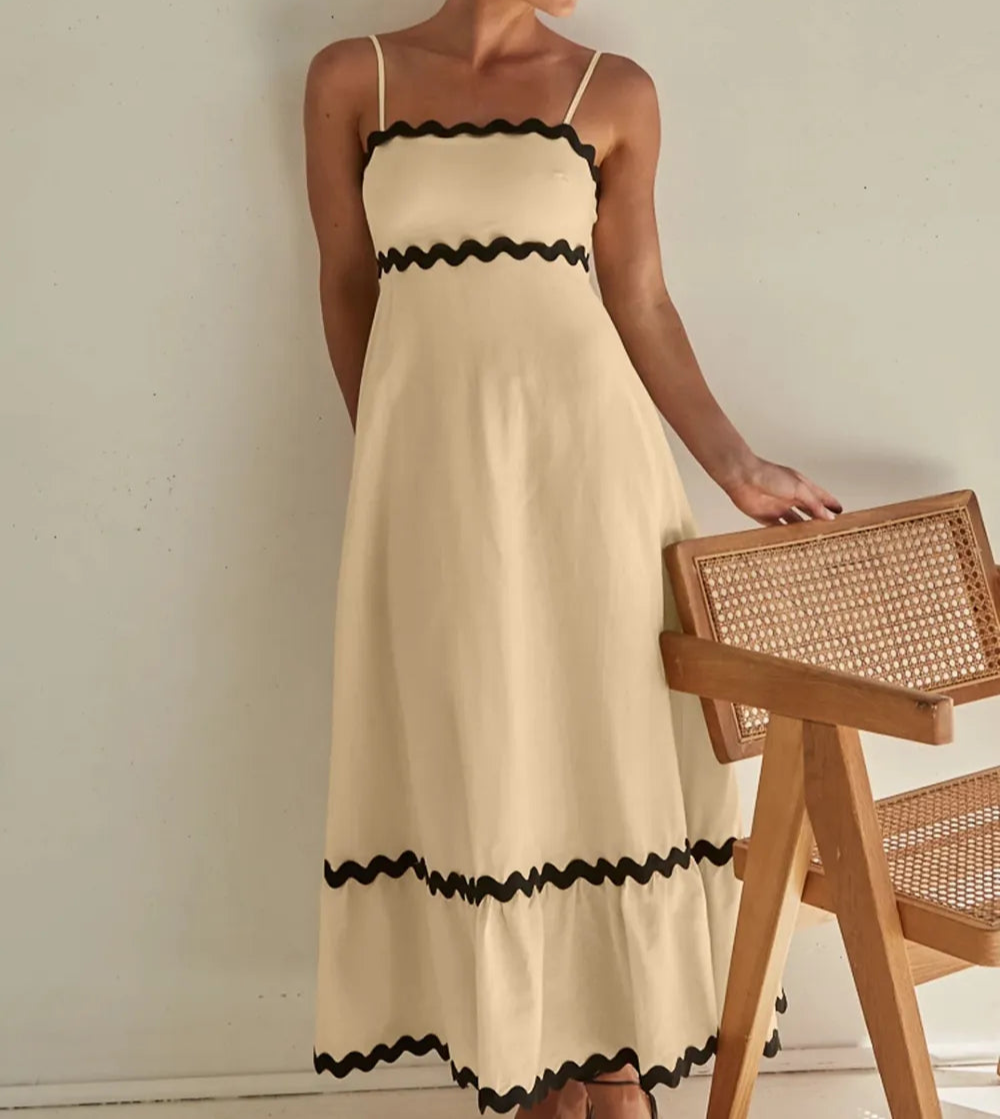 Spaghetti Strap Maxi Dress - Image 4