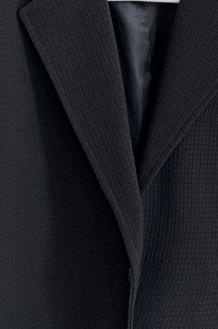 Waffle Textured Oversized Blazer - Image 12