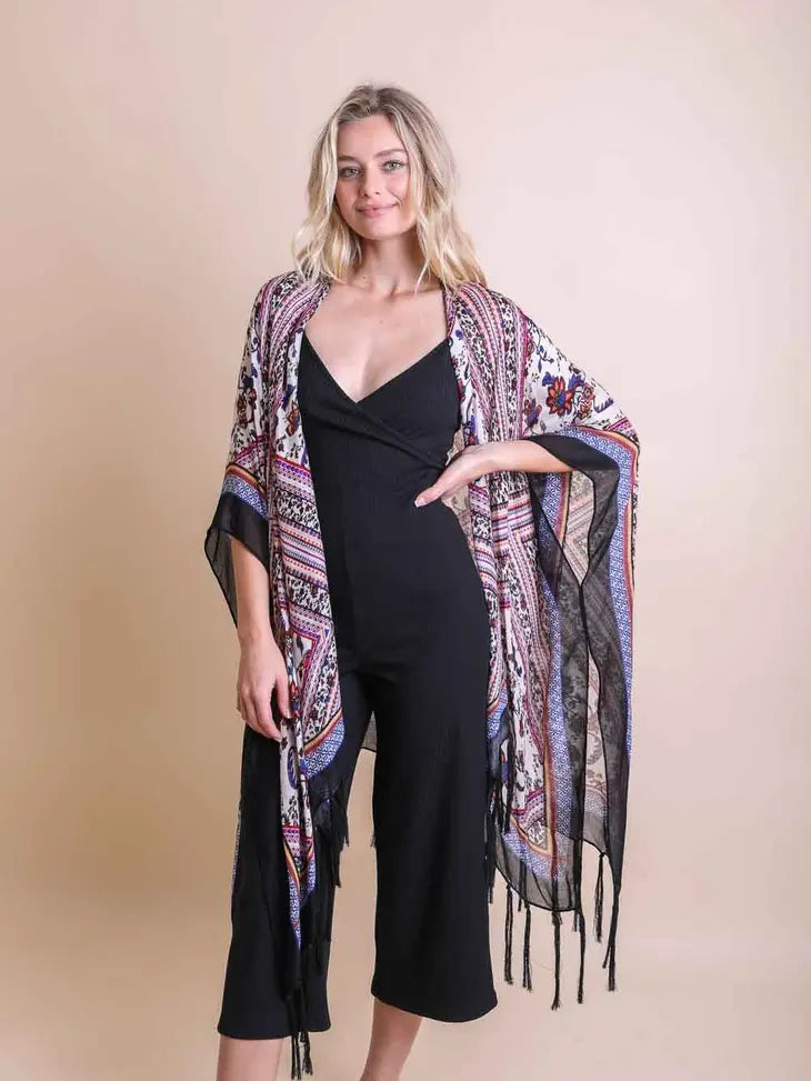 Bohemian Diamond Tassel Kimono - Image 17