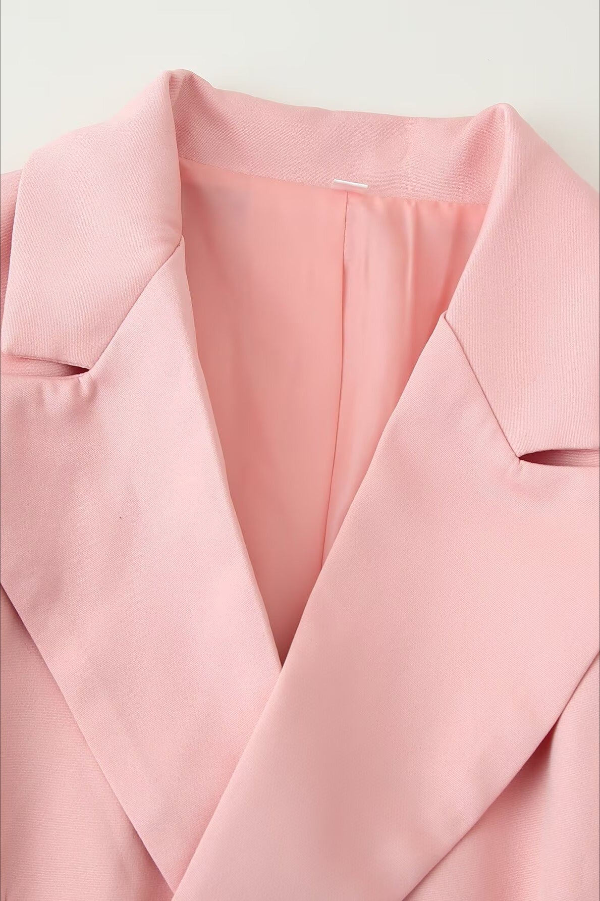 Pink Buttoned Blazer - Image 7