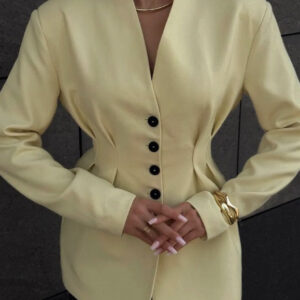 Elegant Long Sleeve Blazer