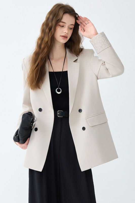 Loose Fit Long Sleeve Blazer - Image 7
