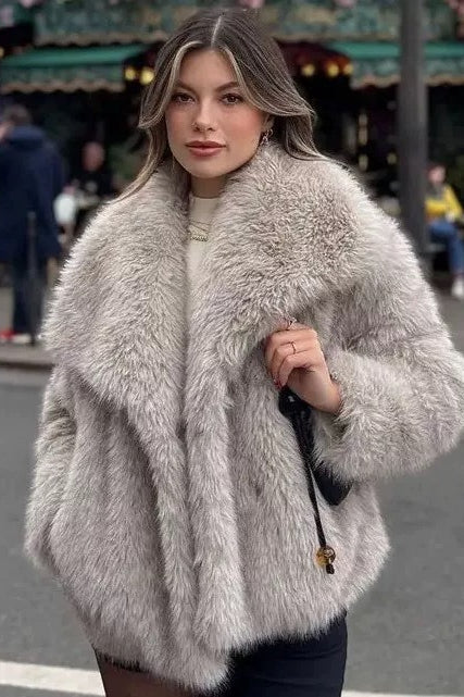 Thickened Faux Fur Winter Coat - Image 2