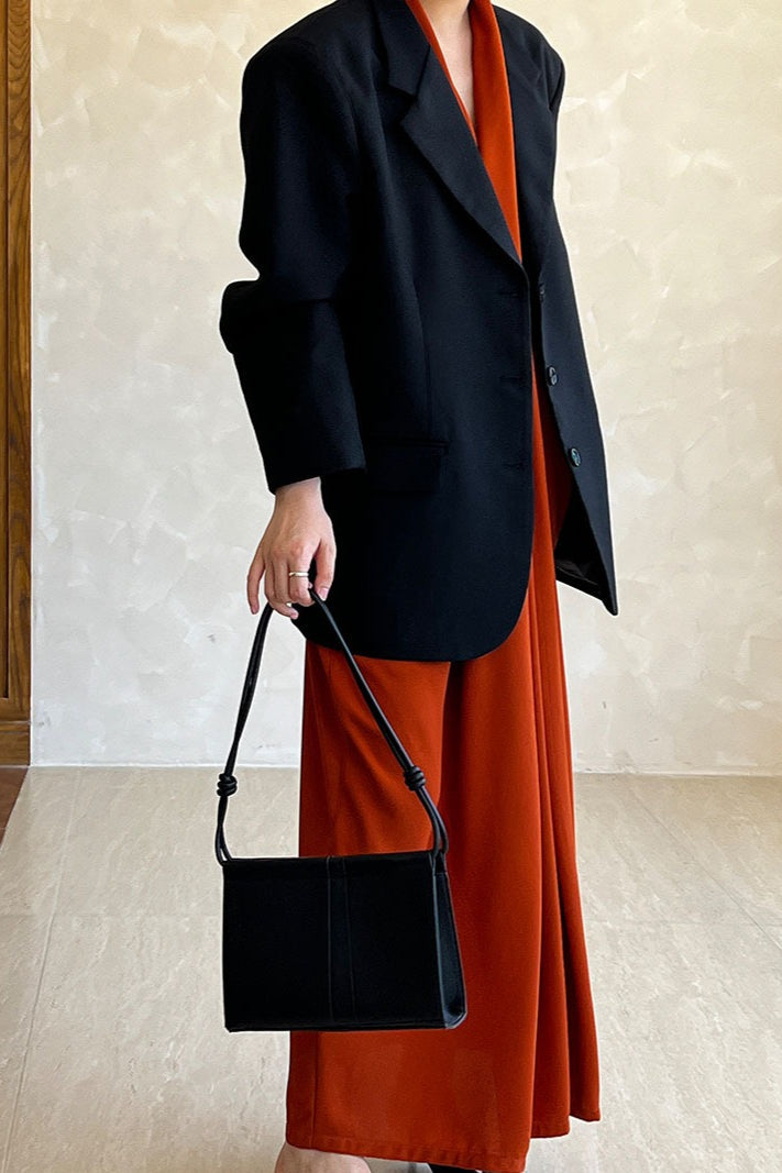 Vintage Casual Long Sleeve Blazer - Image 4