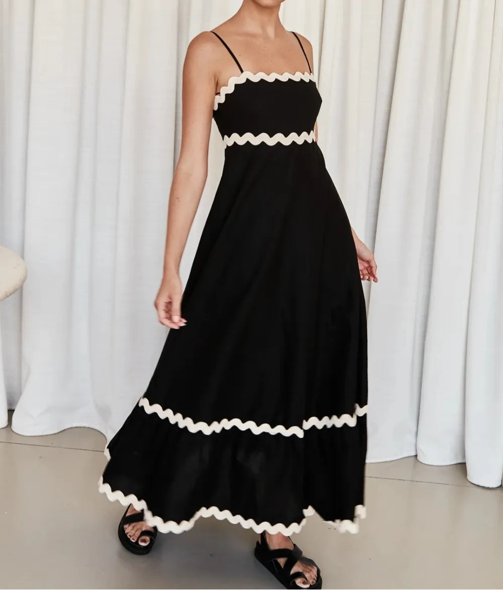 Spaghetti Strap Maxi Dress - Image 2
