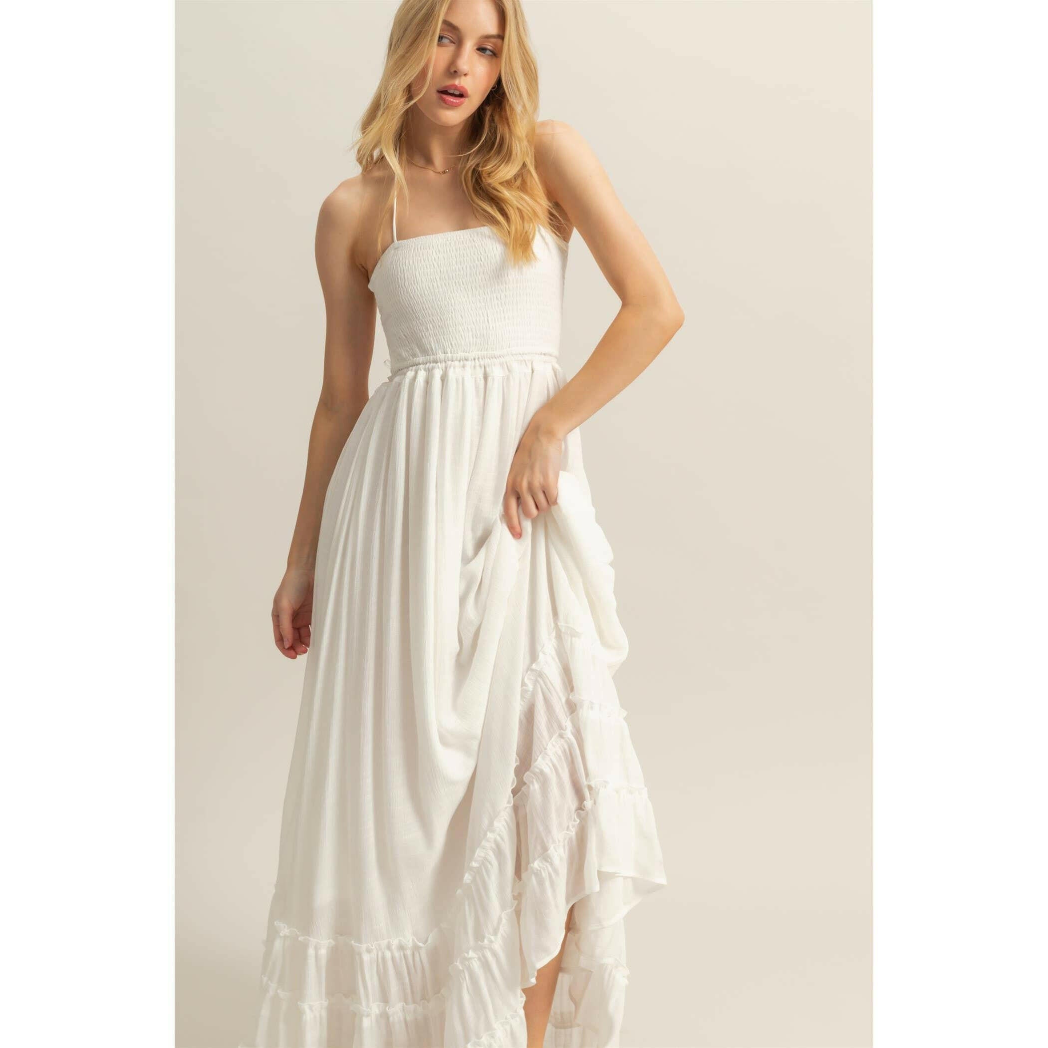 Tiered Ruffle Maxi Dress - Image 3