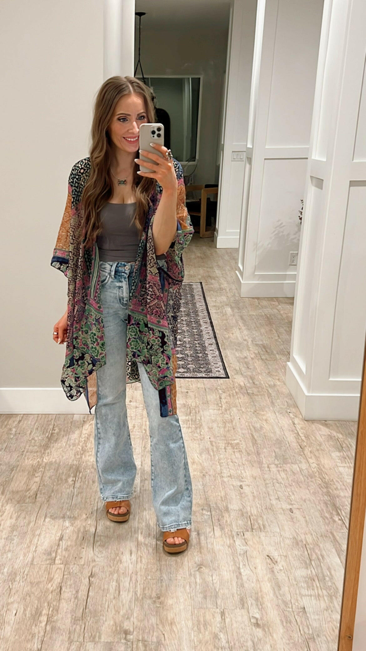 Bohemian Burnout Velvet Kimono - Image 59