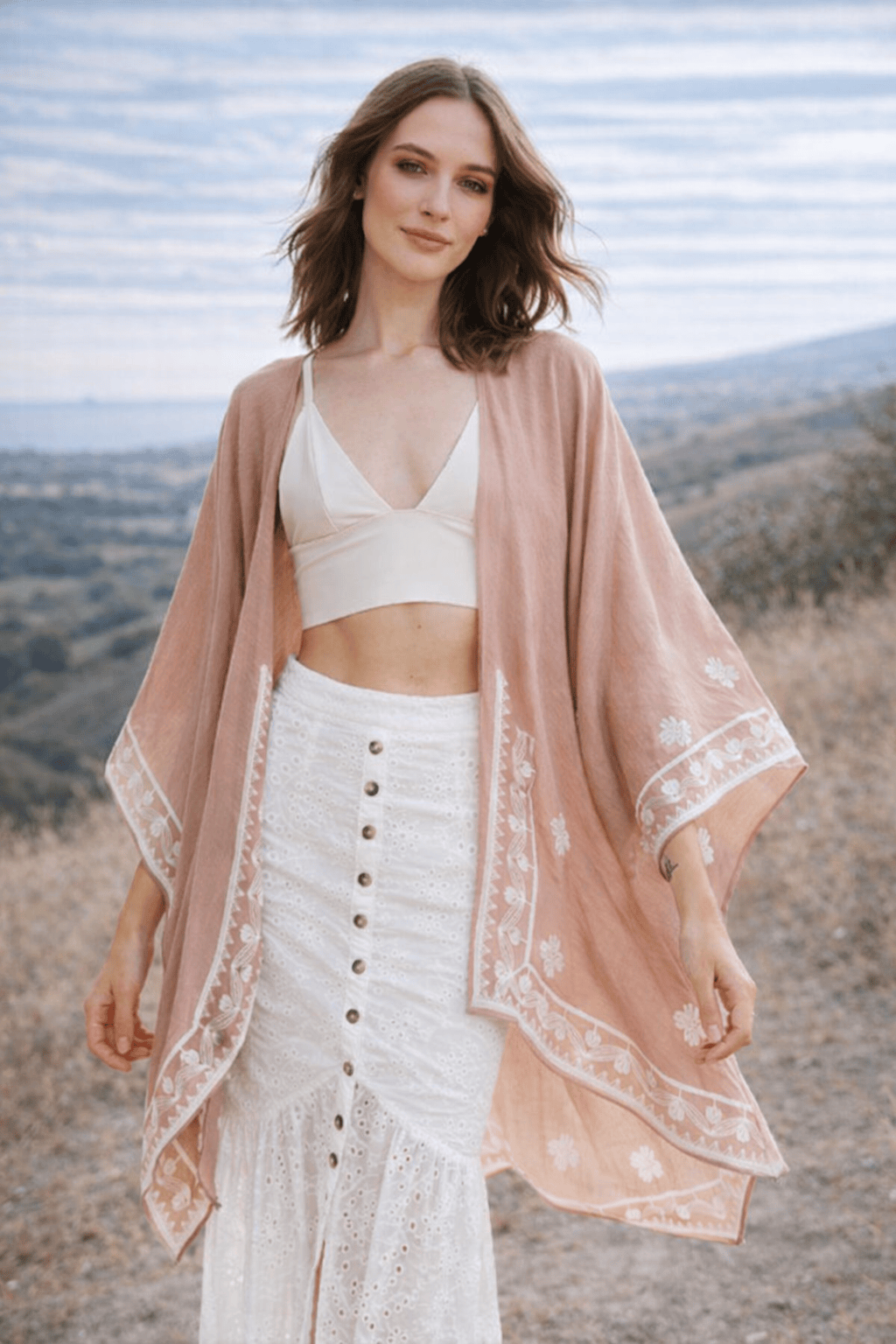 Chic Floral Kimono - Image 2