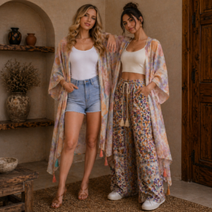 Blooming Field Kimono