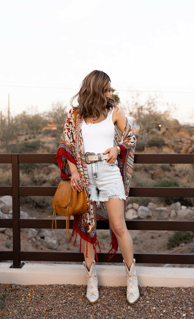 Bohemian Diamond Tassel Kimono - Image 14