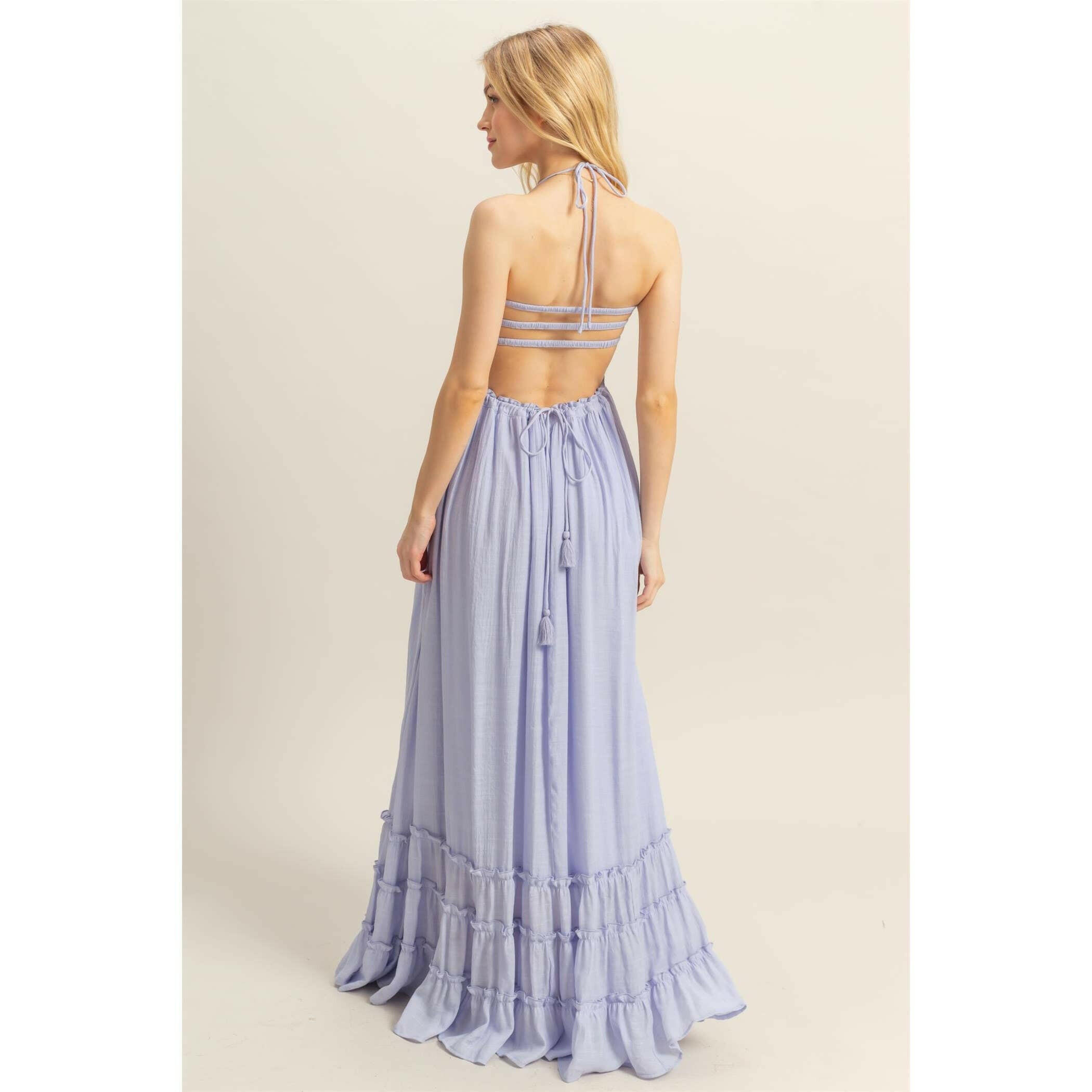 Tiered Ruffle Maxi Dress - Image 7