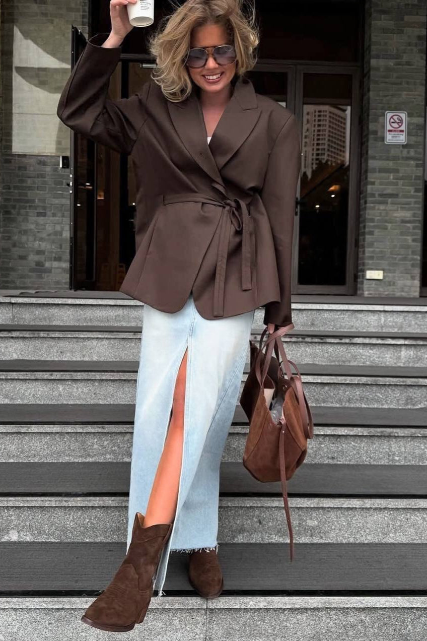 Casual Loose Fit Blazer - Image 3