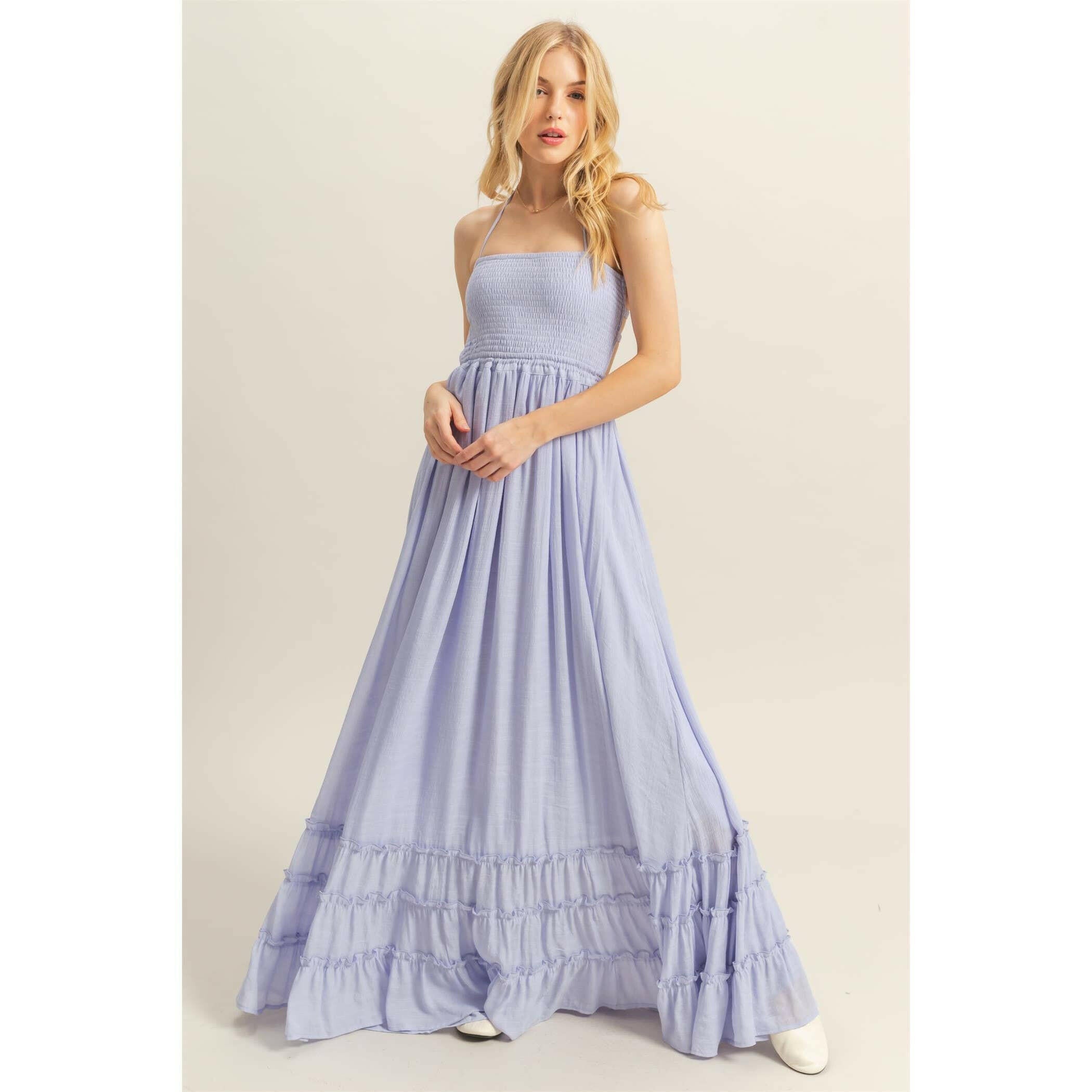Tiered Ruffle Maxi Dress - Image 10