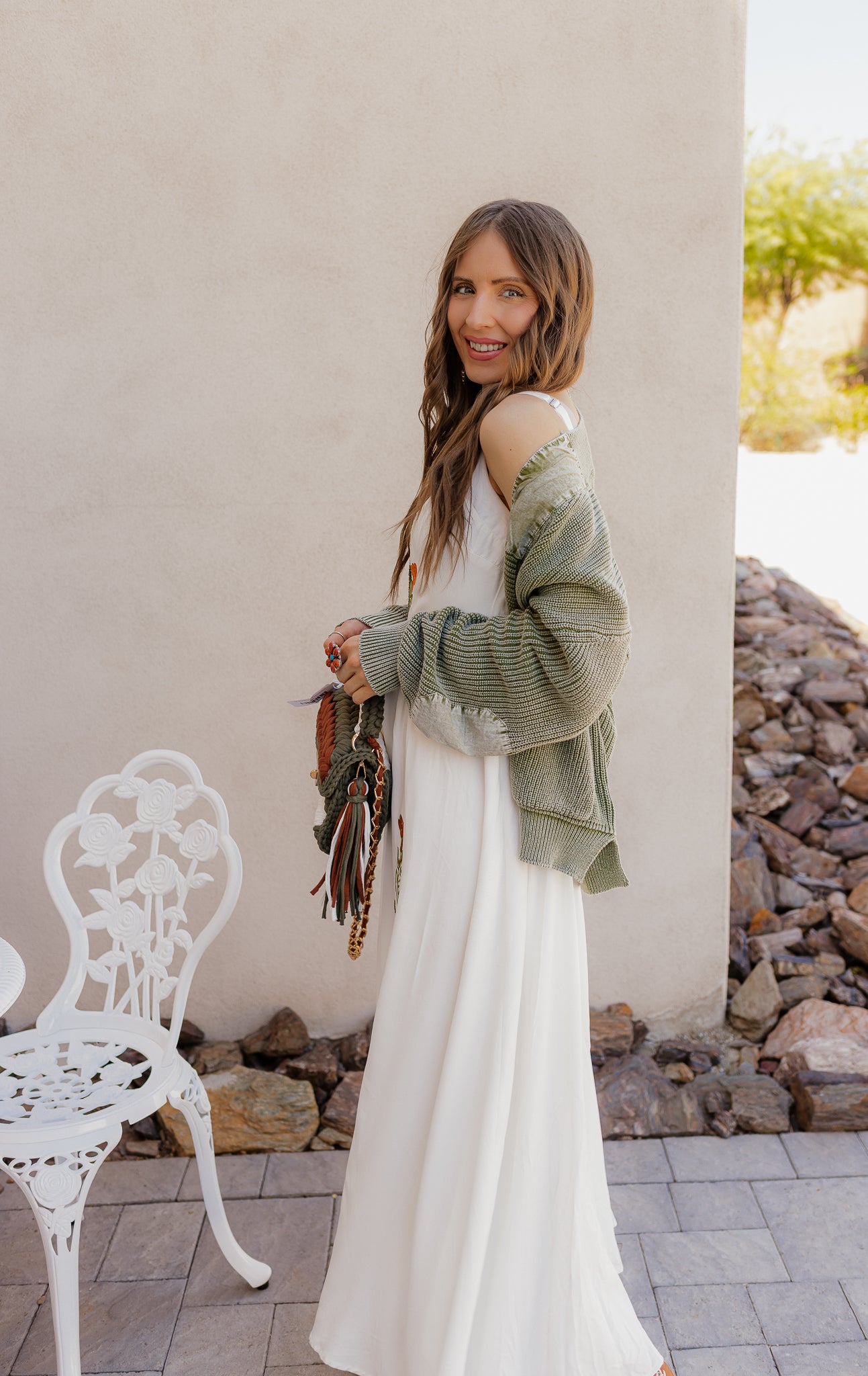 Floral Embroidered Maxi Dress - Image 30