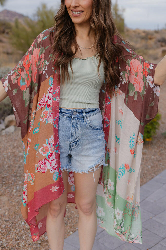 Patchwork Multi Kimono - Image 2