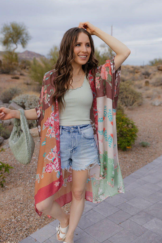 Patchwork Multi Kimono - Image 13
