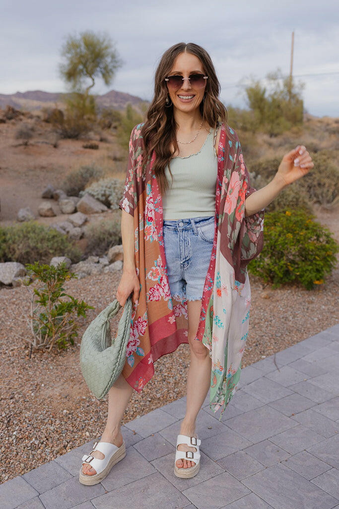 Patchwork Multi Kimono - Image 6