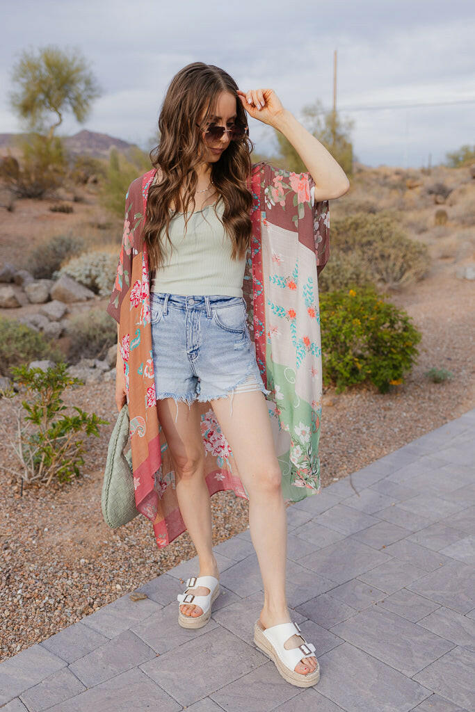 Patchwork Multi Kimono - Image 4
